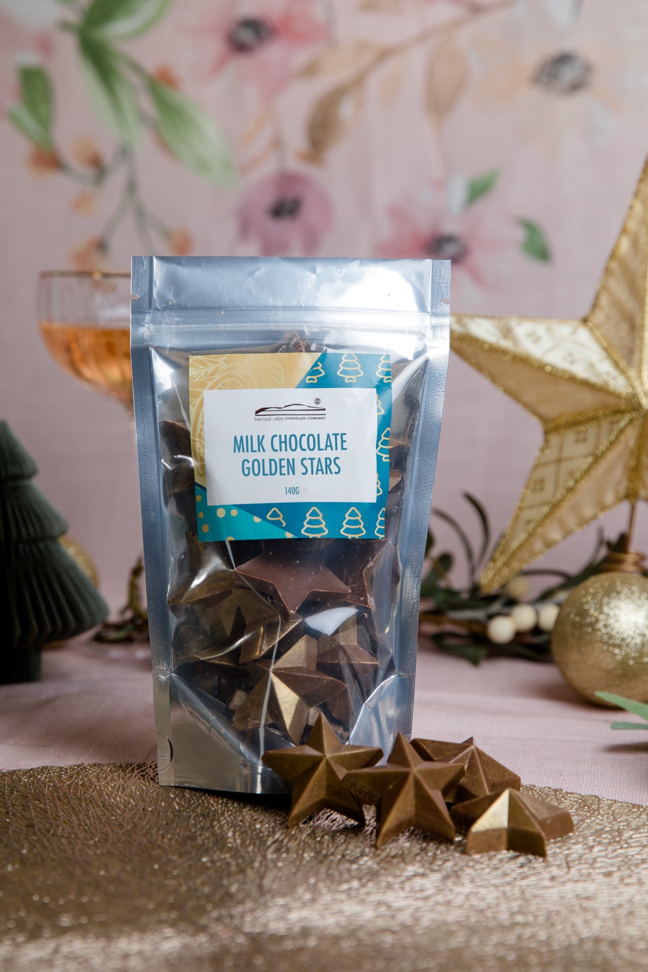 Barossa Valley Chocolate Company - Milk Chocolate Golden Stars