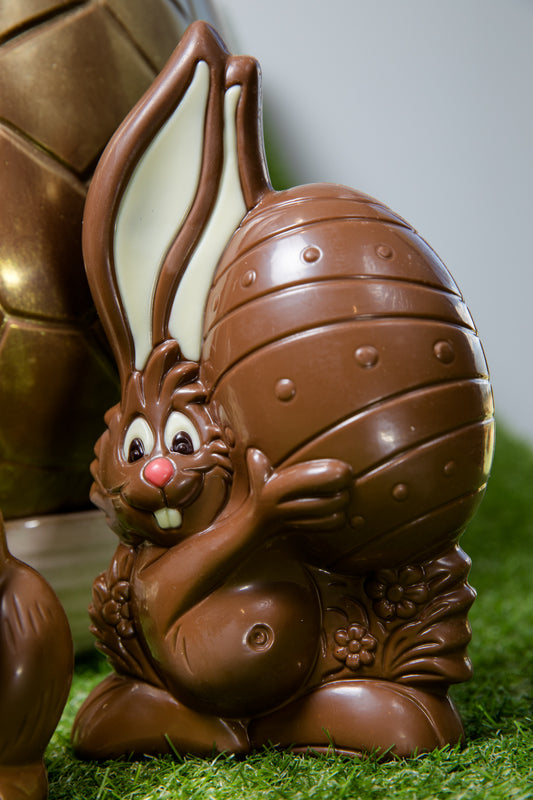 Floppsy the Rabbit - milk chocolate with hand finished details