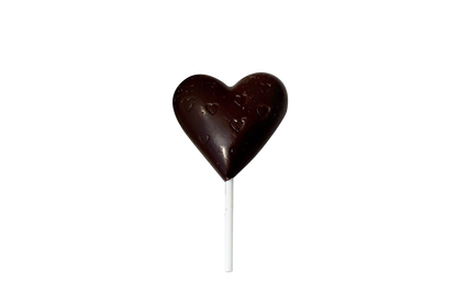 Heart Dark Chocolate Pop 20g