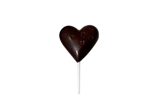 Heart Dark Chocolate Pop 20g