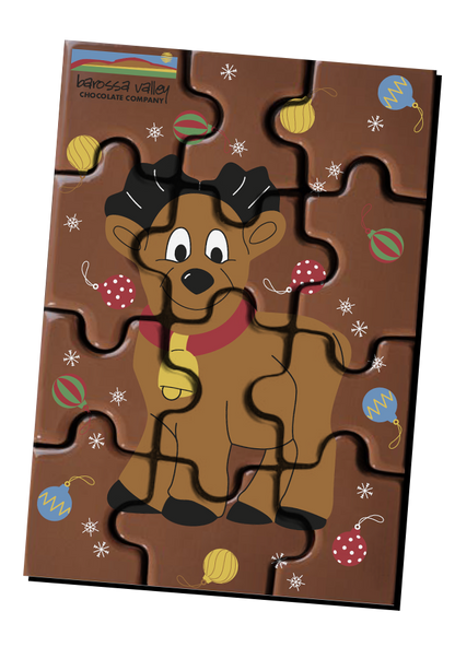 Milk Chocolate Rudi the Reindeer Puzzle